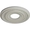 Ekena Millwork Lauren Ceiling Medallion (Fits Canopies up to 6 1/4"), 20 5/8"OD x 6 1/4"ID x 1 3/8"P, Pot of Cream CM20LNPCF - alternate 2